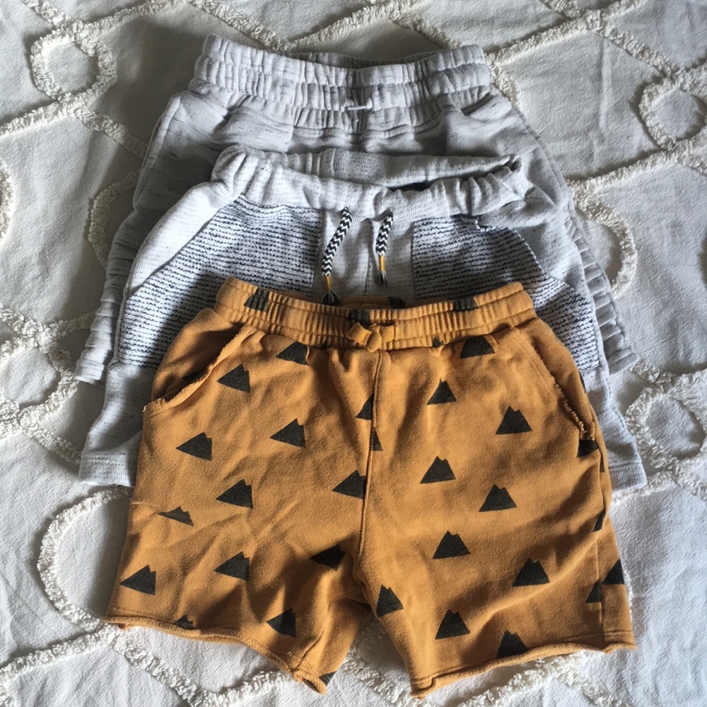 Boys art class pull on draw string shorts 5t 6